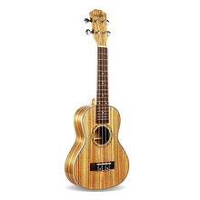Tenor укулеле 26 дюймов 4 струны Zebrawood Гавайская мини гитара акустическая гитара укулеле 18 лад музыкальный струнный инструмент 2024 - купить недорого