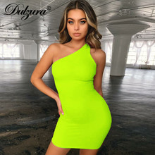 Dulzura 2019 summer women dress one shoulder backless bodycon sexy party dress festival vestidos clothes elegant midi club 2024 - buy cheap