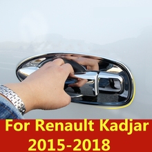 For Renault Kadjar 2015-2018 Car shape outside door handle cover door bowl frame trim sticker accessories door bowl 2024 - buy cheap