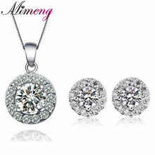 100% 925 Silver Jewelry Sets Sterling Silver Jewelry set for Women Star in the Sky Fine Set Free Shipping 2024 - buy cheap