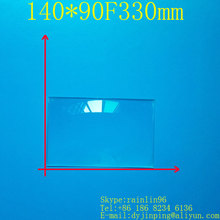 Free shipping rectangle Fresnel Lens 140*90 focal length 330mm , DIY projector fresnel lens focal length lines 0.3MM 2024 - buy cheap