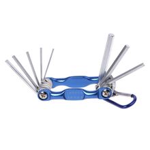 8pcs High Quality Portable Foldable Key Hex Wrench Set Metric System Inner Hexagon Spanner Allen Wrench Screw Repair Tools 2024 - buy cheap