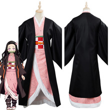 Blade of Demon Destruction-traje de Cosplay, Kimono, para Halloween, Carnaval 2024 - compra barato