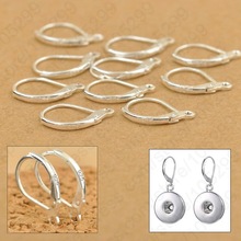 Simple 925 Silver Handmade Beadings Findings Earring Hooks   Leverback Earwire Fittings Components 200pcs 2024 - buy cheap