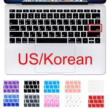 Redlai-funda de teclado para Macbook Air 13 2018, versión americana, coreana, con ID táctil y pantalla Retina 2024 - compra barato