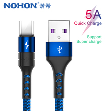 NOHON Type C Fast Charging Data Cable For Samsung Galaxy S9 S8 Xiaomi redmi note 7 For Huawei OnePlus Mobile Phone Charge Cord 2024 - buy cheap