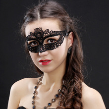 Mysterious Angel Party Masquerade Cat Head Lace Mask Styling Sexy Nightclub Lady Mask Wholesale 50pcs/lot 2024 - buy cheap