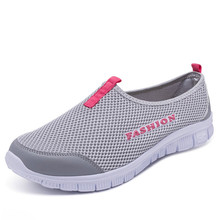 Dropshipping Breathable Mesh Summer Shoes Woman Comfortable Cheap Casual Ladies Shoes Outdoor Sport Women Sneakers for Walking 2024 - buy cheap