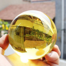 40 мм шар хрустальный шар фэн-шуй стеклянный шар домашние подарки поделки свадьба украшение мода 2024 - купить недорого