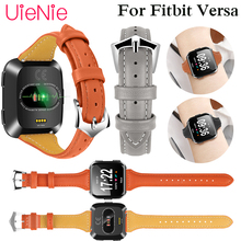 Aplicável para fitbit versa relógio inteligente luxo cinto exclusivo t-design pulseira para fitbit versa substituição pulseira cinta 2024 - compre barato