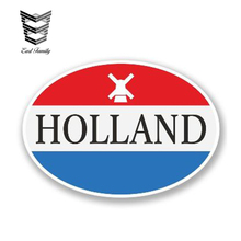 EARLFAMILY 15cm x 10cm Holland Vinyl Decal Laptop Travel Luggage Car Sticker Bumper Helmet Waterproof Car Styling Accessories 2024 - buy cheap