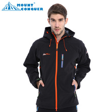 Male Outdoor Sports Jacket Hiking or Camping Waterproof Windbreaker High Quality Softshell Jacket for Men Thermal Coat for Men 2024 - buy cheap