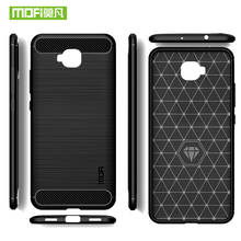 Mofi Case For Asus ZenFone 4 Selfie ZD553KL ZB553KL 5.5" Brushed Carbon Fiber Soft TPU Drawing Back Cover case 2024 - buy cheap