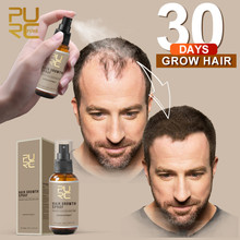 PURC 2018 Novo Spray de Crescimento Do Cabelo Crescer Rápido Tratamento de Prevenção Da Perda De Cabelo Cuidado Do Cabelo 30 ml 2024 - compre barato