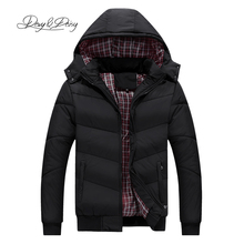 DAVYDAISY 2019 Hot Sale Men Parkas Winter Down Jacket Padded Warm Solid Thick Man Parkas Coat Brand Clothing 5XL DCT-233 2024 - buy cheap