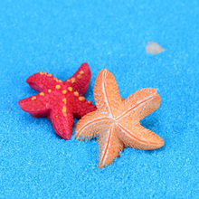 Miniaturas de resina de estrella de mar para decoración de jardín, bonsái, artesanía, micropaisajismo, 2 uds. 2024 - compra barato