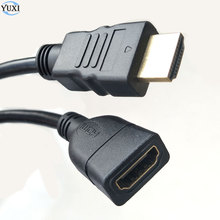 YuXi HDMI Extension Cable Male to Female HDMI 4K 3D 1.4v HDMI Extended Cable Adapter for HDTV Laptop PS3 PS4 Projector etc 2024 - buy cheap