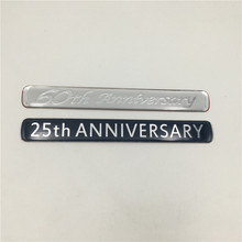 Emblema 3d para toyota 60 ° aniversário, adesivo lateral para-choques, 150 ° aniversário, honda 2024 - compre barato