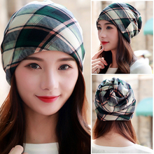 LongKeeper Fashion 3 Used Women Beanies Autumn Hat Caps For Women's Gorros Knitted Skullies Hip Hop 4 Colors Lady Adult Hats 2024 - buy cheap