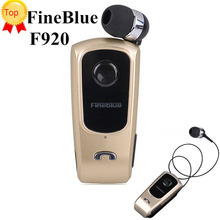 Superior Original FineBlue F920 Controlador Inalámbrico de Auriculares Bluetooth Auriculares Llame Recuérdele Desgaste Vibración Clip Headset Bluetooth Fone 2024 - compra barato