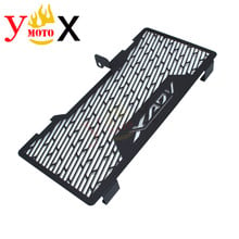 Black Motorcycle Grille Radiator Cover Guard Protector Coolant System Net For HONDA X-ADV XADV 750 X-ADV750 2017 2018 17 18 2024 - buy cheap