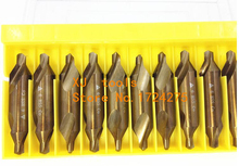 2.0*5.0mm petiole 10pcs/set HSS CO M35 60 degrees Containing cobalt spiral center drill Processing of stainless steel etc . 2024 - buy cheap