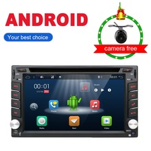 2 Din Универсальный Автомобильный радио мультимедиа 6,2 "Android 7,1 Bluetooth gps навигации стерео Зеркало Ссылка FM RDS Wi-Fi DAB DVD плеер 2024 - купить недорого