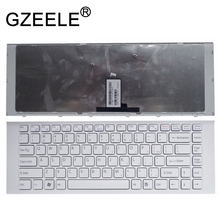GZEELE-teclado para ordenador portátil, accesorio para SONY VAIO VPCEG VPC EG VPC-EG VPCEG16FM VPCEG18FX VPCEG17FX VPCEG1AFX VPCEG1FGX blanco US en inglés 2024 - compra barato