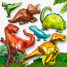 1 pcs Giant Dinosaur foil balloon boys animal balloons children dinosaur birthday party jurassic world decorations toy balloon 2024 - buy cheap