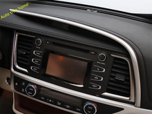 Lapetus Interior Refit Kit Dashboard Instrument Navigation Strip Frame Cover Trim Fit For Toyota Highlander KLUGER 2014 - 2019 2024 - buy cheap