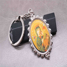 Catholic charm Mary Key, Jesus Keychain. Catholic Keychain, Michael Angel Keychain, Handbag Gift Accessories 2024 - buy cheap