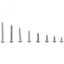 200Pcs M4 Stainless Steel Cross Self Tapping Screw Pan Head Tapping Screws Combination Set Cross screws tornillos para madera 2024 - buy cheap