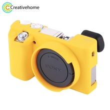 PULUZ For Sony A6000 Case Soft Silicone Protective Housing Back Cover Case for Sony ILCE-6000 DSLR Camera Accessories 2024 - buy cheap