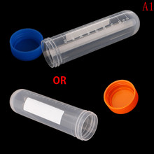 10pcs 50Ml Plastic Centrifuge Lab Test Tube Pipe Vial Container With Round Bottom Laboratory School Educational Supplies A1 2024 - buy cheap