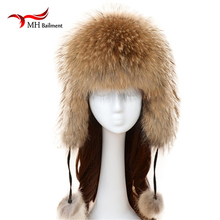 2021 100% Fashion New Style Winter Russian Natural Real Fox Fur Hat Hot Sale Women Warm Good Quality Genuine Real Fox Fur Cap 2024 - buy cheap