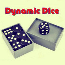 Dynamic Dice Magic Tricks tour de magie Close Up Illusion Gimmick Props Classic toys Comedy 2024 - купить недорого