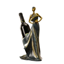 Wine Rack Wine Holder Shelf Stand Home Decoration Resin Creative Goddess Crafts 2024 - buy cheap