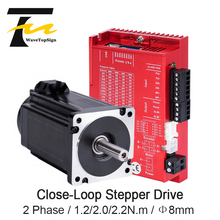 2Phase NEMA23 Closed Loop Stepper Motor 1.2Nm YK257EC56E1-KZ01 Shaft Diameter 8mm With Driver SSD2505M 2024 - buy cheap