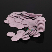 50Pcs Pink Dental Lab Polishing Wheels Burs Silicone Polishers Disk Coarse Pink 2024 - buy cheap