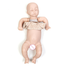 48 см наборы для Reborn Baby Doll, мягкая виниловая кукла с реалистичным прикосновением, 3/4 конечности, Неокрашенная Кукла Reborn, с открытыми глазами, Стильные комплекты для мальчиков и девочек, распродажа 2024 - купить недорого