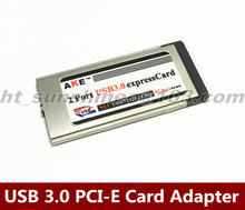 Совершенно новый ноутбук MacPro PCI Express на USB 3,0 PCI-E адаптер карт 5 Гбит/с PCMCIA два порта 34 мм Слот скоростная карта преобразователь 2024 - купить недорого