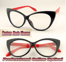 Cat eye shape Many occasions essential Custom made optical lenses Reading glasses -1  -1.5 -2 -2.5 -3 -3.5 -4 .0 -4.5 -5 -5.5 -6 2024 - buy cheap