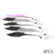 ABS Chrome Door Handle Cover Trim Moldings For Hyundai Elantra /Avante 2011 2012 2013 2014 2015 8PCS/SET 2024 - buy cheap