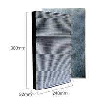 For Sharp Air Purifier KC-Y180SW FU-Y180SW KC-GD10-W FU-GD10-W Dust Collection Hepa Filter Activated Carbon Cotton Filter Set 2024 - buy cheap
