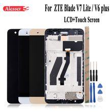 Alesser For ZTE Blade V7 Lite / Blade v6 plus LCD Display And Touch Screen 5 Inch With Frame Assembly Repair Parts With Tools 2024 - buy cheap