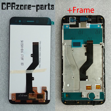 5.0" Black + Frame For ZTE Blade A520 LCD Display With Touch Screen Digitizer Sensor Panel Assembly 2024 - buy cheap