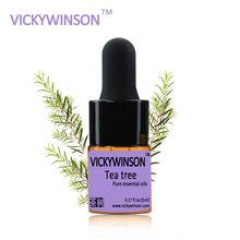 Tea tree essential oil 5ml Blackhead Remover Pimples Acne Spots massage oil aromatherapy oil cuticle oil tea tree oil 2024 - buy cheap