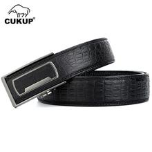 CUKUP Designers Top Quality Men's Real Genuine Leather Belts Automatic Buckle Male Waistbands Belt Men Luxury Accessories NCK424 2024 - buy cheap