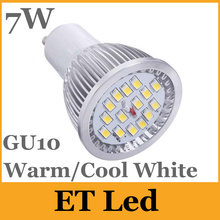 E27/GU10/MR16 LED 7W spotlights 600 lumens warm/cool white 15pcs 5630 SMD Led bulbs Warm/Cool White 110-240V + CE ROHS SAA CUL 2024 - buy cheap