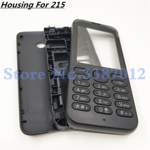Front Middle Frame Back Battery Cover For Nokia 215 Full Housing Case With English Keypad 2024 - buy cheap